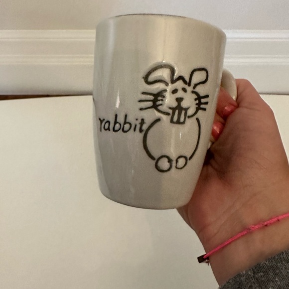 Ceramic rabbit mug - Picture 6 of 6